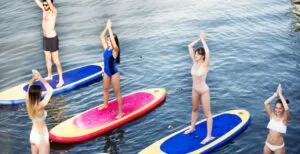 SUP Yoga Poses for Beginners / Canva