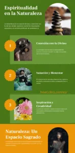 Espiritualidad y Naturaleza Infographica
