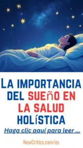 La importancia del sueño en la salud holística