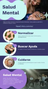 Cómo Hablar de Salud Mental Infografia
