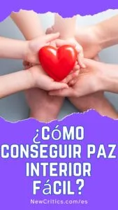 cómo conseguir paz interior fácil / C