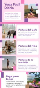 Poses de Yoga Diario Infografia