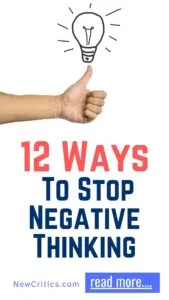 Stop Negative Thinking / C