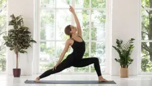 Reverse Warrior Yoga Pose