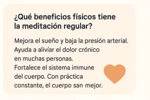 Beneficios Meditacion