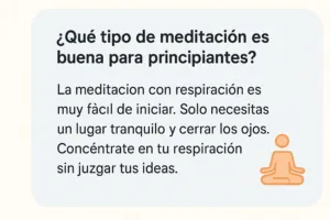 Meditacion Pricipantes