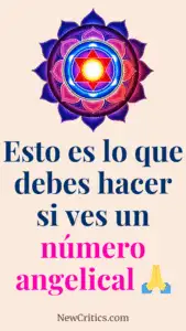 Esto es lo que debes hacer si ves un número angelical