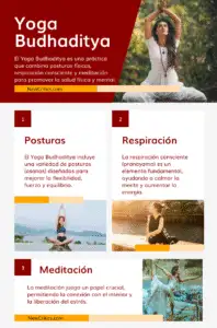 Yoga Budhaditya Infografia