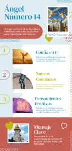Número Angelical 14 Infografia
