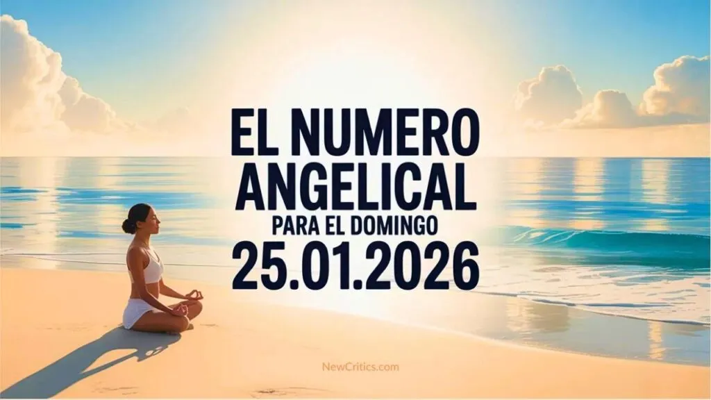 El Numero Angelical para el Domingo 25.01.2026