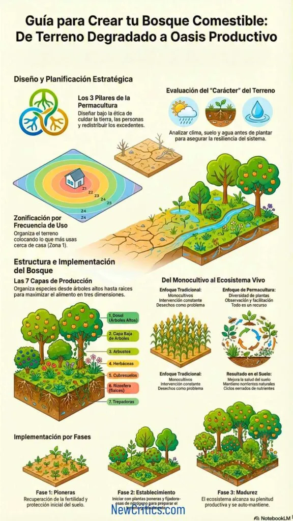 Guía para Crear Bosques Comestibles