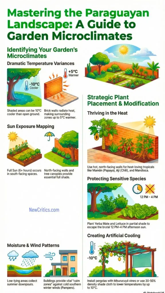 Guide to Paraguayan Garden Microclimates