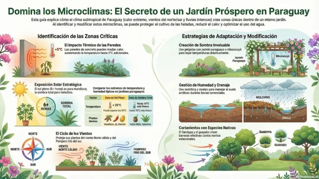 Microclimas para Jardines en Paraguay